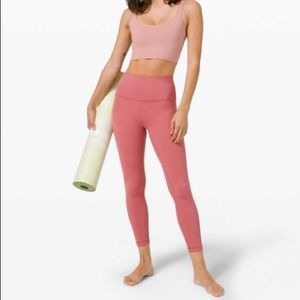 Lululemon Align Crop 23” Size 6 Brier Rose?
